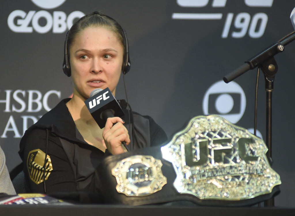 Ronda Rousey comeback talk draws reality check as Matt Brown warns ‘she’ll get destroyed’